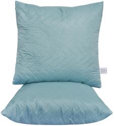 Somnart Set 2 perne matlasate 70x70 cm din microfibra vernil, SomnArt (4331)