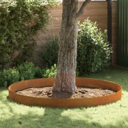 vidaXL Imprejmuire pentru gazon Ruginit 450 x 25 cm GartenMobel Dekor (868038)