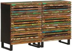 vidaXL Dulapuri, 2 buc. , 60x34x75 cm, lemn masiv de acacia GartenMobel Dekor (3217086) Comoda