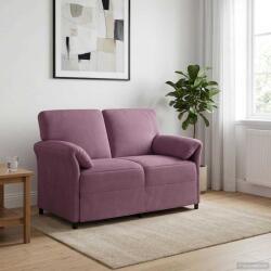 vidaXL Canapea cu 2 locuri Violet 138 x 83 x 95 cm Catifea GartenMobel Dekor (42033952) Canapea