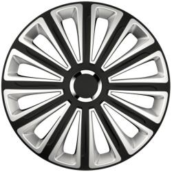 Automax Set 4 capace roti 14 inch Versaco Trend RC, argintiu-negru, ABS (V7657)