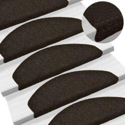 vidaXL Covorase autoadezive pentru scari, 20 buc. , 65x21x4 cm, maro închis, semirotunde, mari GartenMobel Dekor (3365649) Covor