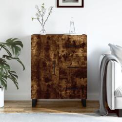 vidaXL Servanta, stejar fumuriu, 69, 5x34x90 cm, lemn compozit GartenMobel Dekor (827945) Comoda