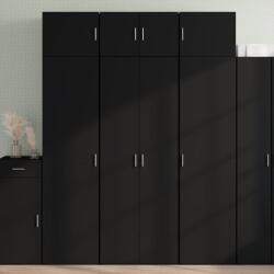 vidaXL Dulap înalt, negru, 70x42, 5x185 cm, lemn prelucrat GartenMobel Dekor (3281428) Comoda