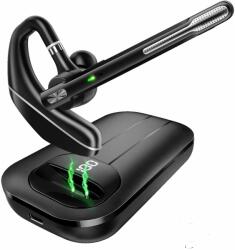 CerCip Casca Bluetooth CerCip A6L, Autonomie baterie 25 ore, Carcasa de incarcare, Anulare zgomot, Multipoint (73749387)