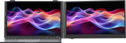 BLACKVIEW Portable monitor Blackview SCM8 Single Screen 15.3inch 1920x1200 16: 9 LCD 60Hz IPS 178 USB-C 3.1x3 352.2x237.43x15.9mm Grey Black (BVSCM8) - printerzone
