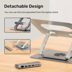 Unitek Laptop Stand With Detachable Usb-c Hub (d1109b01) Suport laptop