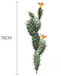  Műnövény Kaktusz virágzó 60 cm (FORI385)