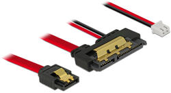 Delock SATA кабел, 6 Gb/s, 7 женски конектора + 2 женски конектора 22 женски SATA конектора - pcx - 9,96 лв