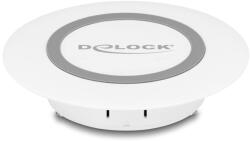 Delock 15 W безжично бързо зарядно устройство за настолен монтаж бяло