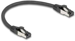 Delock RJ45 мрежов кабел Cat. 8.1 S/FTP 0, 25 m черен