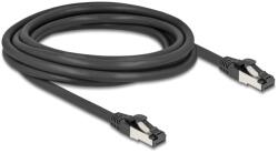 Delock RJ45 мрежов кабел Cat. 8.1 S/FTP 3 m черен