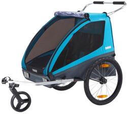 Thule Carucior bicicleta si plimbare Thule Coaster XT, albastru, 45 kg (TA10101806)