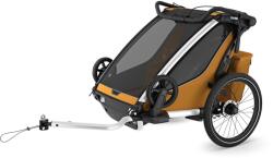 Thule Carucior multisport dublu Thule Chariot Sport 2 pentru 2 copii, Natural Gold (TA10201033)
