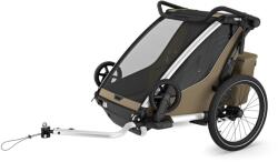 Thule Carucior multisport dublu Thule Chariot Cross 2, kaki Faded (TA10201037)