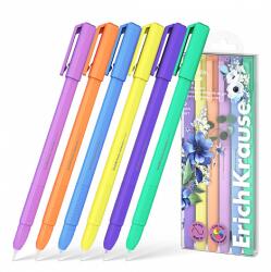 ErichKrause Set 6 Pixuri Paradise Pastel 0.6 61311 (4041485613114)
