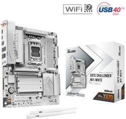 ASRock X870 Challenger WiFi7 White (90-MXBUL0-A0UAYZ) Alaplap