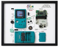 GRID Nintendo Game Boy Color Szétszerelt Konzol Display Keret Ajándéktárgyak