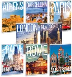 Ars Una Cities Of The World A5 extra kapcsos sima füzet (93159326) - bestbyte