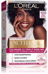 L'Oréal Excellence Creme culoare par culoare 100 Negru Profund Natural 1 buc