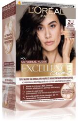 L'Oréal Excellence Universal Nudes Culoare permanenta pentru par culoare 2U Darkest Brown 1 buc