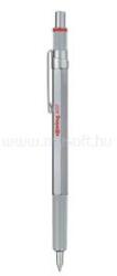 rOtring 600 1, 0mm ezüst nyomógombos golyóstoll (NRR2032578) (NRR2032578)