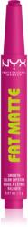 NYX Cosmetics Fat Matte ajakbalzsam mattító hatással Fluffy Fuchsia 2 g