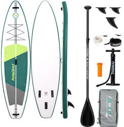 FunWater SUP szörfdeszka SUPFW69A 3, 35m (zöld-fehér) (SUPFW69A) - kontaktor