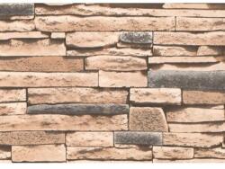 DEGRETS 267-03 Tapéta, Mosható, Nedvességálló, Tégla bézs, Méret: 0.53m x 10.05 m = 5, 3 m2 (267-03)