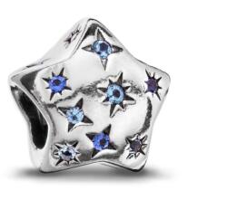 PANDORA 792974C01 Kék köves csillag charm (Ag 925/1000, 2 g)