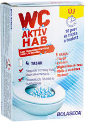 Bolaseca WC tisztító aktív hab 55g 4db