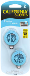 California Scents autóillatosító Fresh Linen 3ml 2db