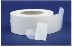 Etikett címke, 30mm, körcímke tekercses, PP 1000 db/tekercs átlátszó (67713) - web24