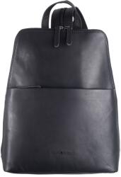 Greenburry Rucsac dama piele naturala neagra 26 x 32 cm, Fiorentina, Greenburry