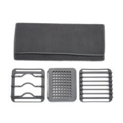 Heinner Prosoape Bucatarie SUPORT SCURGATOR DE VASE CU COVORAS 4 PC (hr-dshtwl-4pc) Prosop