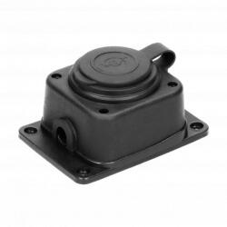 ORNO ORNO, OR-AE-13164(GS), Distribuitor din cauciuc 1 priză, rezistent la șocuri, , 230V, 16A, IP44, 50X68X96mm (OR-AE-13164(GS))