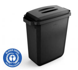 DURABLE DURABIN ECO Szemeteskuka 60 l Műanyag (H x Sz x Ma) 590.00 x 590 x 600 mm Fekete 1 db (1800503221) (1800503221)