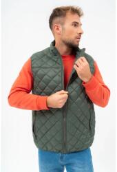BUDMIL Vékony steppelt mellény Férfi M khaki 20120016-001251-0399
