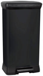 Keter Deco bin metalics Szemeteskuka 50 l (Sz x Ma x Mé) 390 x 720 x 290 mm Fekete 1 db (246364) (246364)