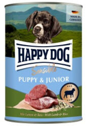 Happy Dog Supreme Sensible Puppy&Junior konzerv, bárány és rizs ízesítésű nedves állateledel kölyök és fiatal kutyák számára 6x400 g - dogshop