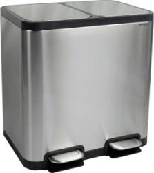 Maul Szemeteskuka 40 l Nemesacél (Sz x Ma x Mé) 460 x 492 x 378 mm Fekete, Ezüst 1 db (9502294) (9502294)