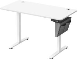 Brius Birou electric reglabil pe inaltime, 120x60x(72-120) cm, memorie 4 pozitii, USB-C, cadru metalic, alb (EZ-LSD132W01)