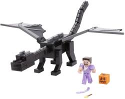 Mattel Minecraft, End Dragon, set de joaca, lumini, sunete si ceata Figurina
