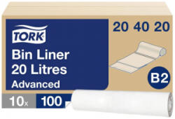 Tork Szemeteszsák 20 l Fehér 1000 db (204020) (204020)