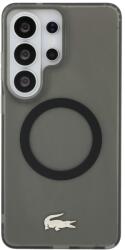 Lacoste Husa Lacoste Shockproof Gold Frosted Logo cu MagSafe compatibila cu Samsung Galaxy S26 Ultra, Negru (3666339611941)