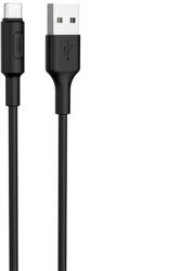 hoco. X25 USB-Type-C adatkábel, gyorstöltő, 100cm, fekete (X25_TYPE_1M_B)