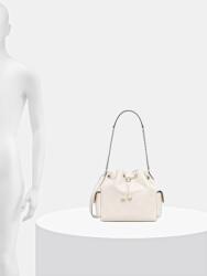 Tory Burch чанта с дълга дръжка дамска от кожа Charlie (185831)