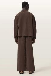 AllSaints панталон мъжки с добавен лен KORTEN (M086TE)