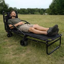  Wózek transportowy LUARO składany łóżko polowe 2w1 (KX2811)