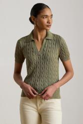 Ralph Lauren pulover cu mânecă scurtă pentru femei, cu vâscoză 9BY2-SWDZUB_91X (200P14041)
